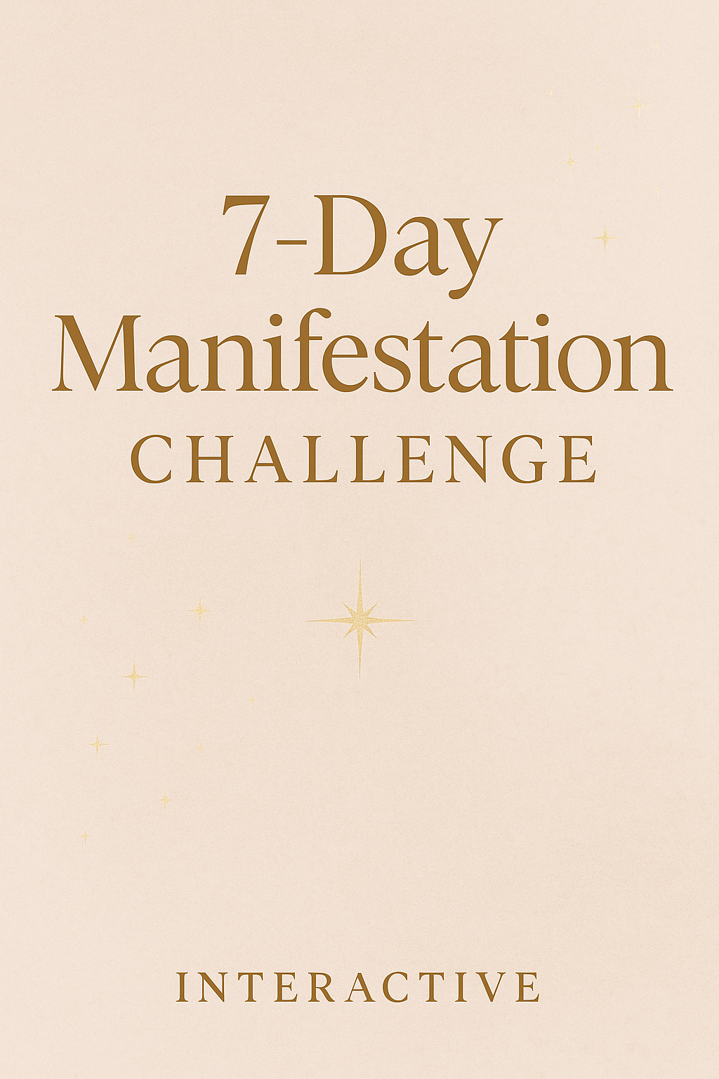 7-Day Manifestation Challenge ✧ Interactive Workbook (Digital Download). The King of wish fulfilled